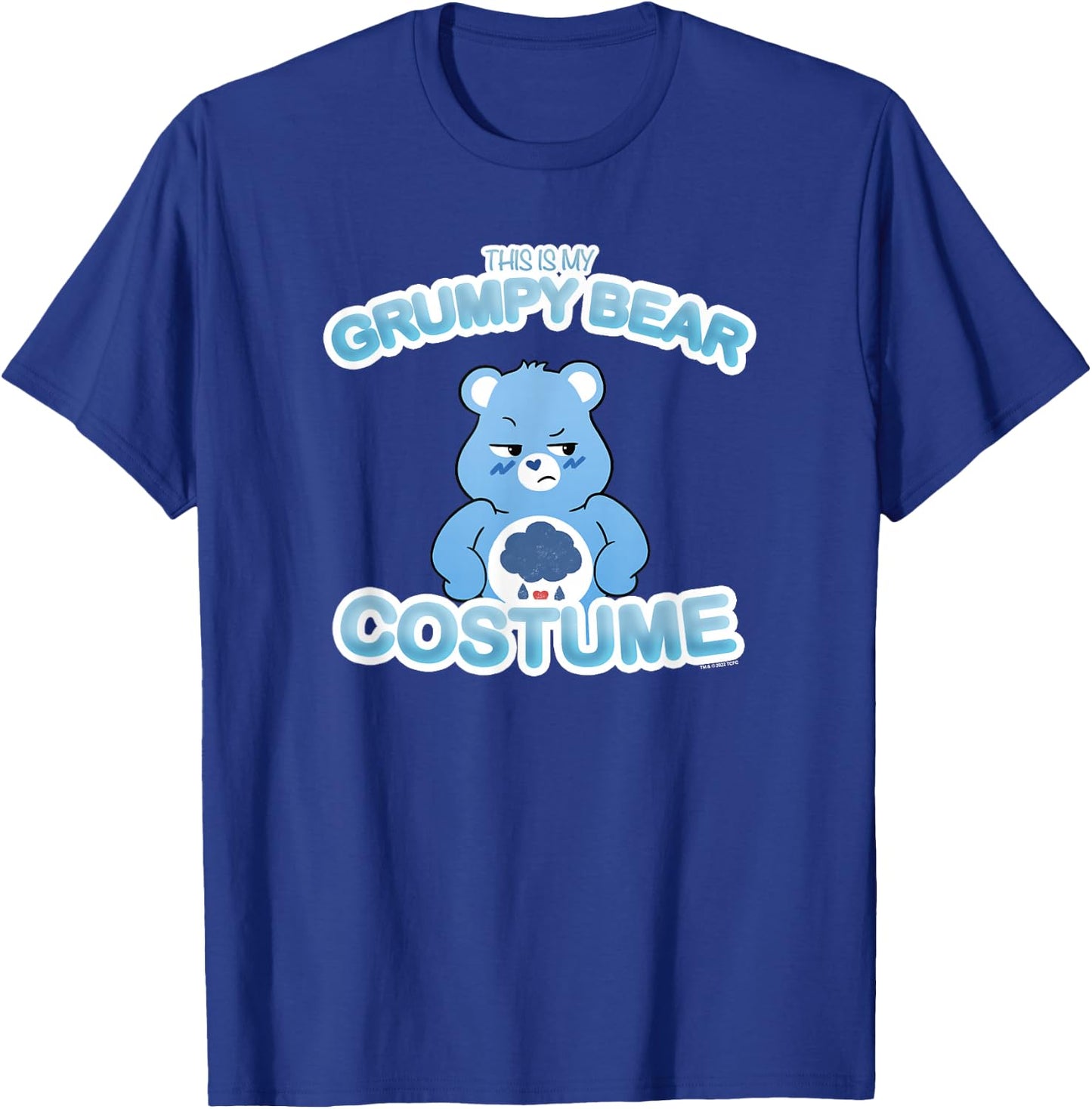 Care Bears Halloween This is My Grumpy Bear Costume T-Shirt - T-Shirt | Royal