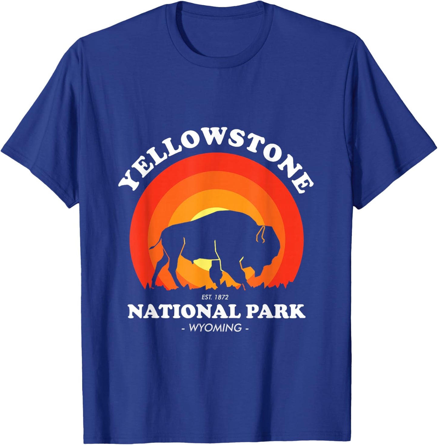 Yellow Stone National Park- Vintage T-Shirt - T-Shirt | Royal