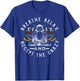 Breathe Relax And Accept The Crazy Buddha T-Shirt - T-Shirt | Royal