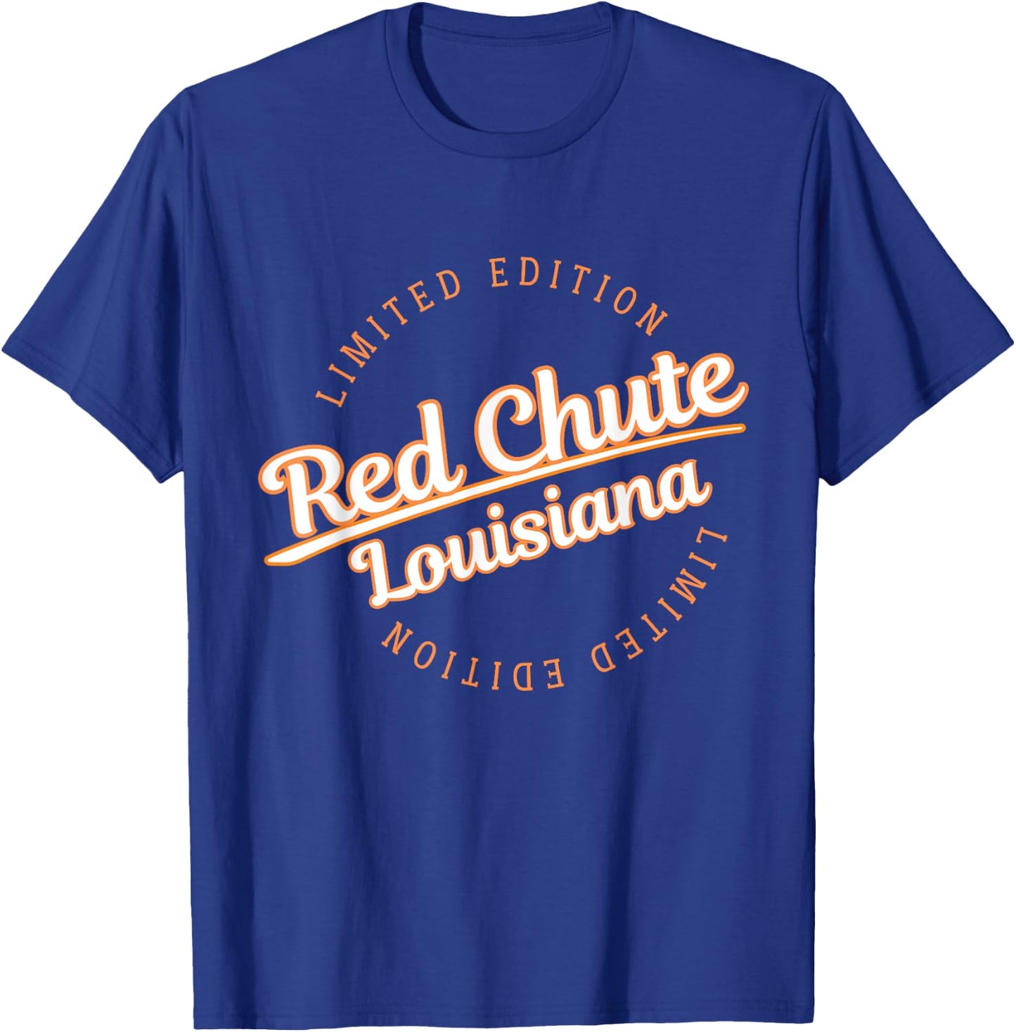 Retro Athletic Red Chute LA Apparel T-Shirt - T-Shirt | Royal