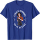 Hairdresser Funny Female Barbers Do It Better Hair Stylist T-Shirt - T-Shirt | Royal