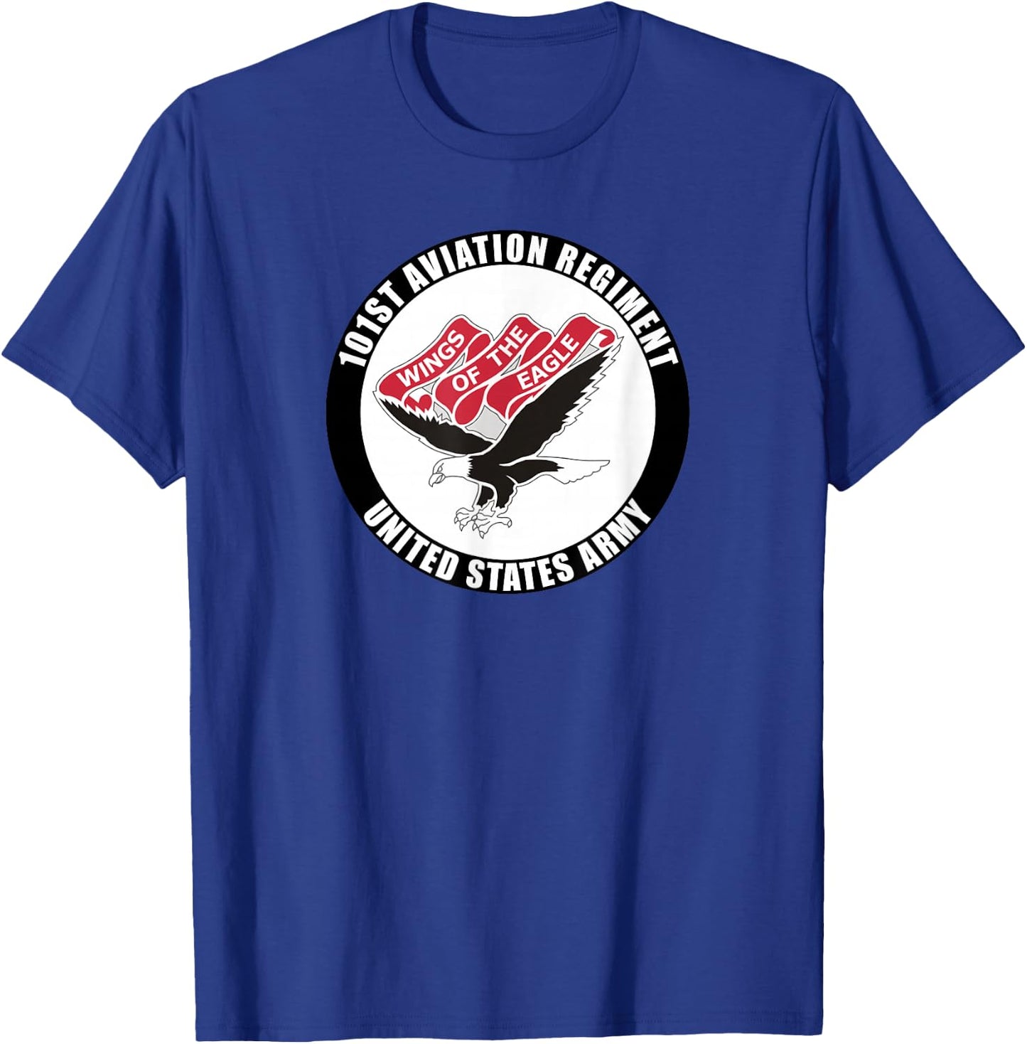 101st Aviation Regiment United States Army Veteran Military T-Shirt - T-Shirt | Royal