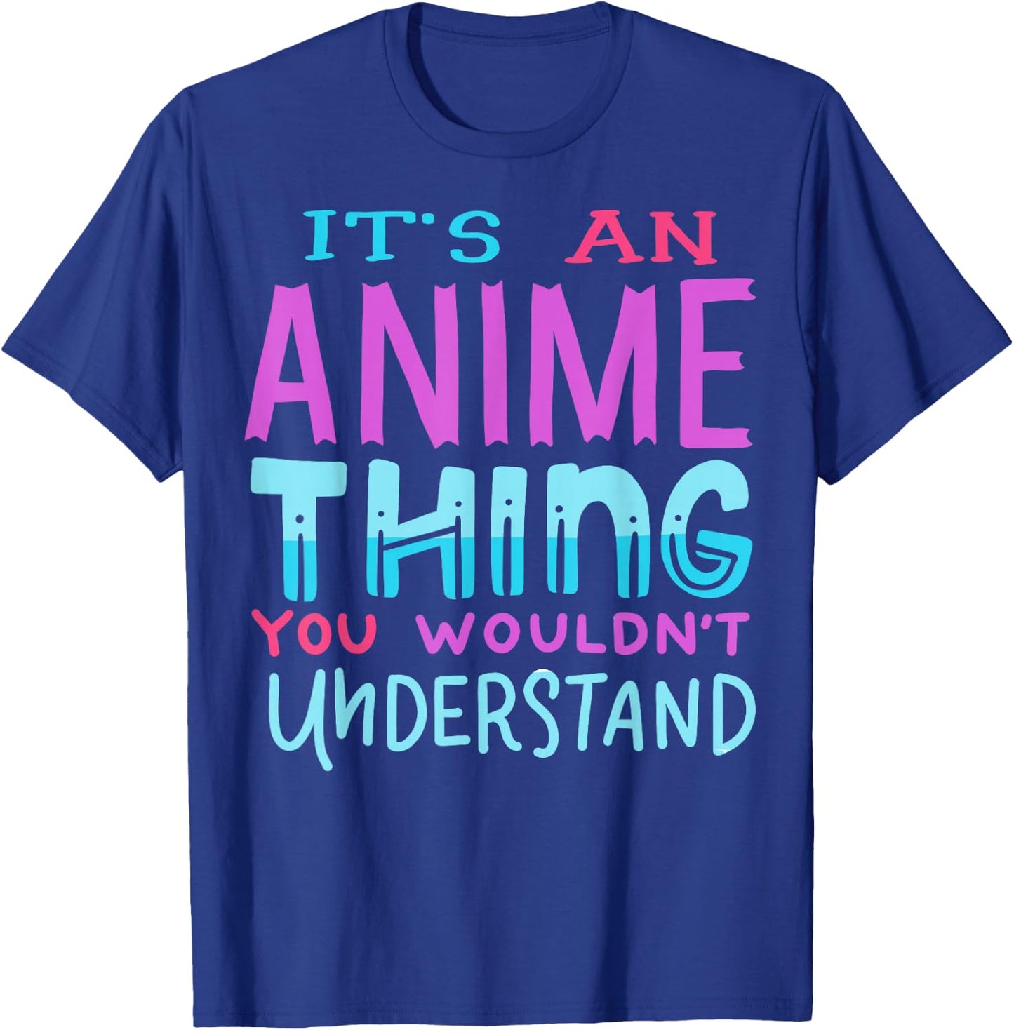 Anime Gift T-Shirt - T-Shirt | Royal