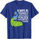 Always Be Yourself Unless You Can Be A Peacock T-Shirt - T-Shirt | Royal