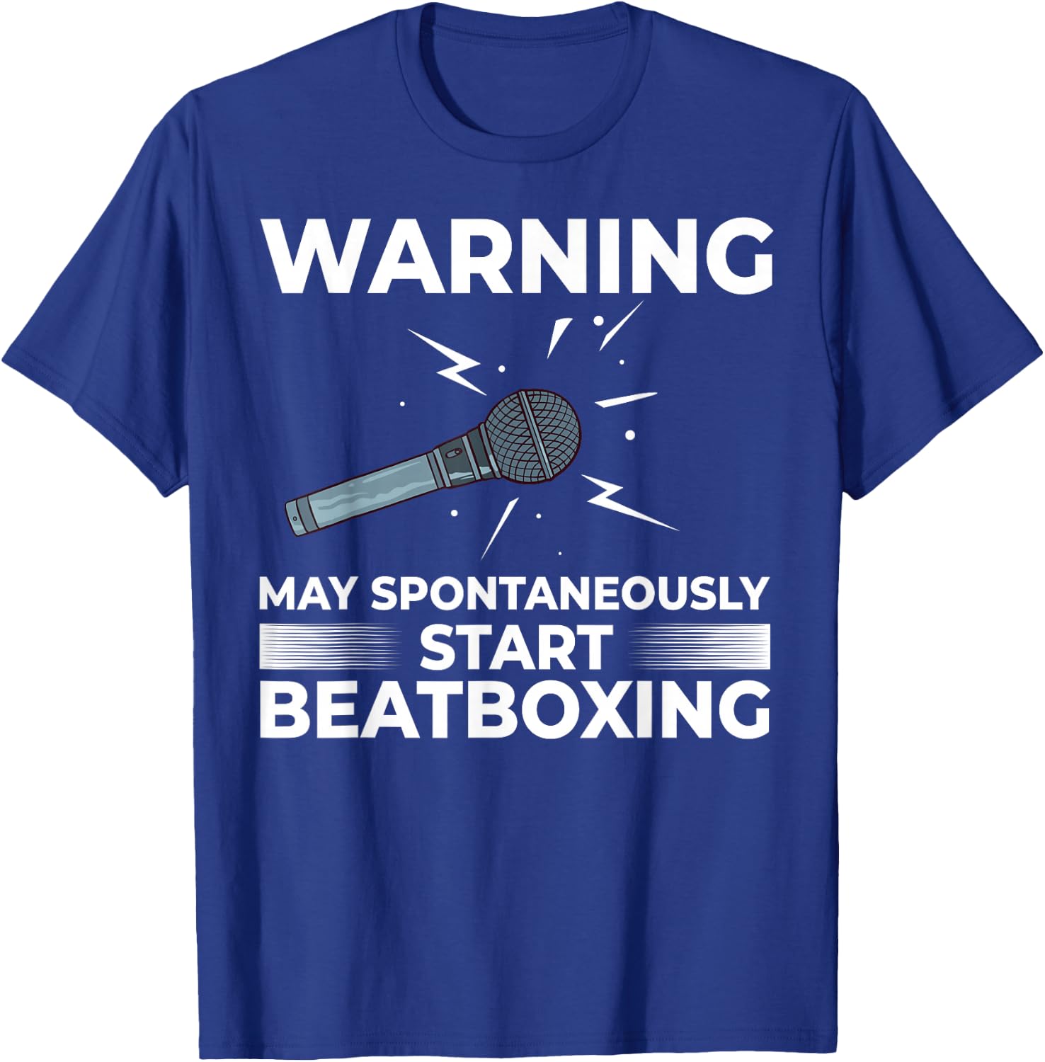 Beatboxing Music Challenge Beat Beatbox T-Shirt - T-Shirt | Royal
