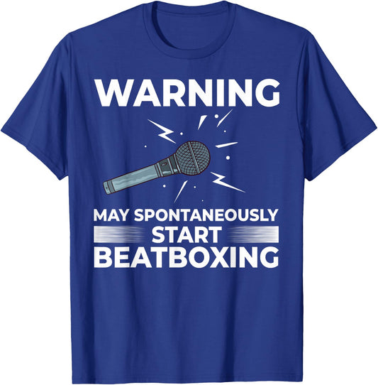 Beatboxing Music Challenge Beat Beatbox T-Shirt - T-Shirt | Royal
