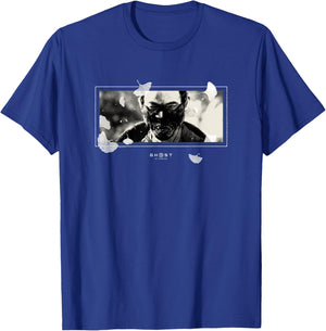 Ghost of Tsushima White Falling Leaves T-Shirt - T-Shirt | Royal