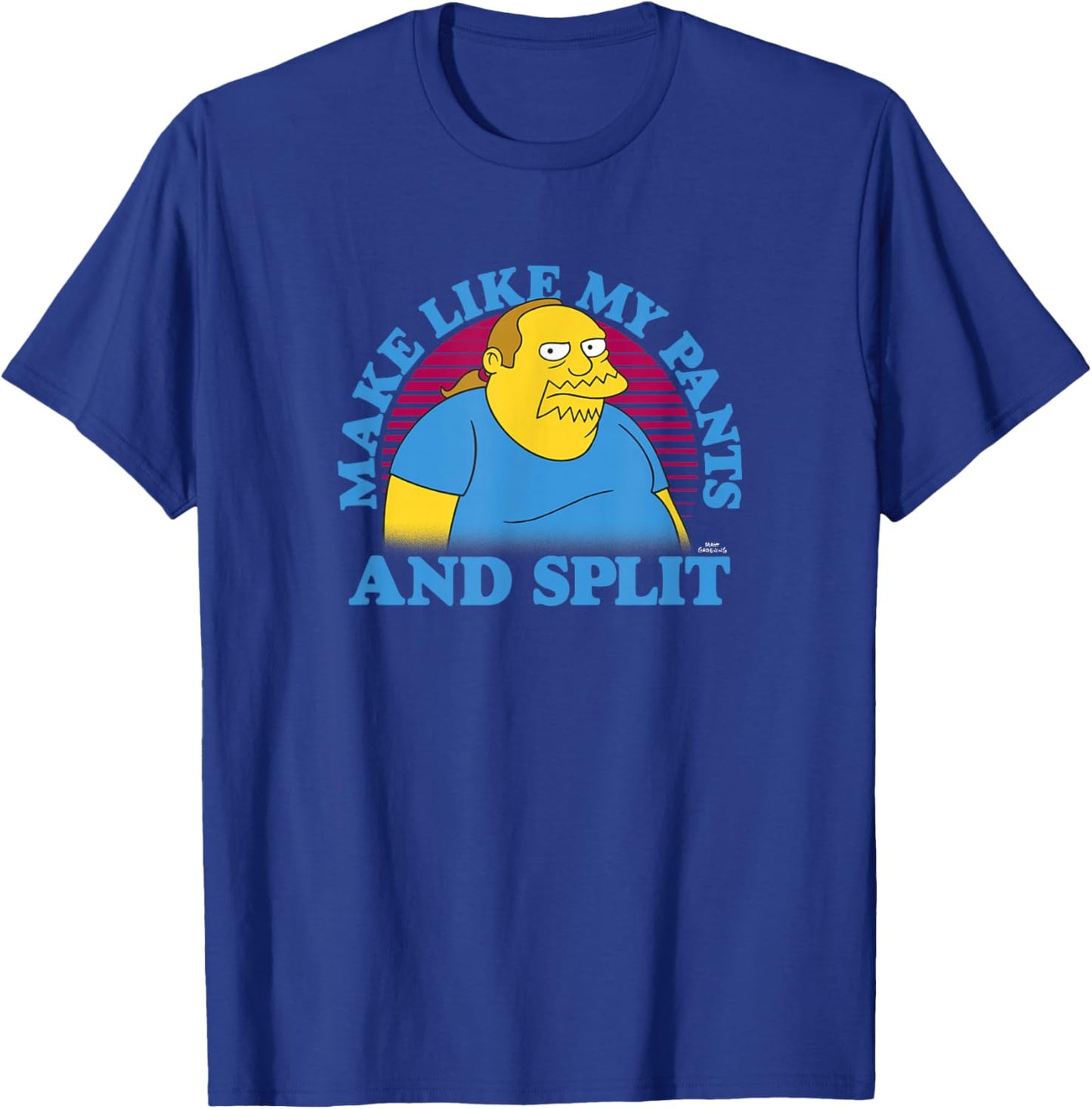 The Simpsons Comic Book Guy Make Like My Pants And Split T-Shirt - T-Shirt | Royal