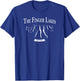 Finger Lakes Gift with Lake Names Cayuga Seneca T-Shirt - T-Shirt | Royal