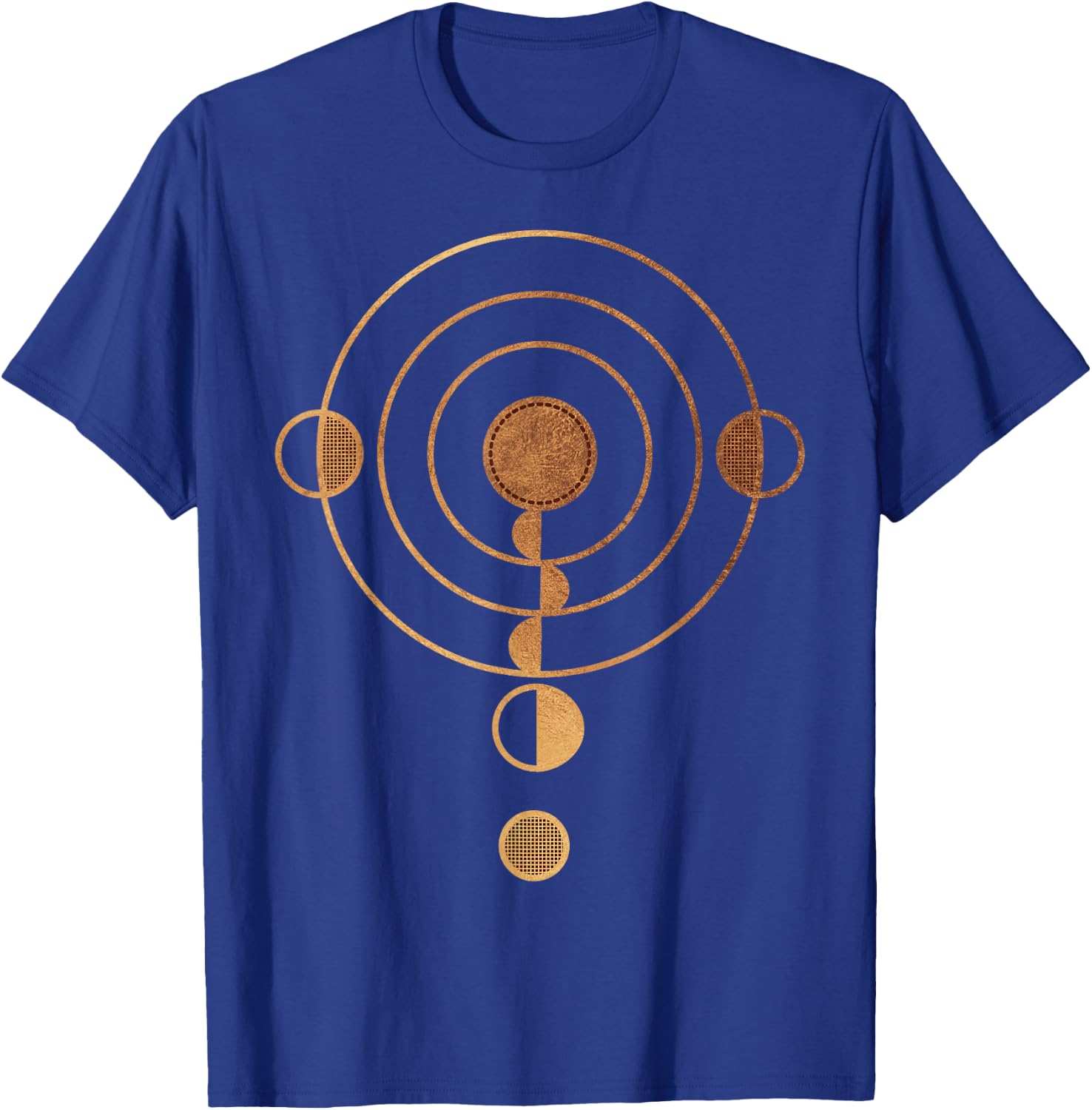 Crop Circle Sacred Geometry Alien Language Stargazer T-Shirt - T-Shirt | Royal
