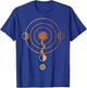 Crop Circle Sacred Geometry Alien Language Stargazer T-Shirt - T-Shirt | Royal