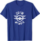 Crew Member Flight Attendant Pilot Flight School T-Shirt - T-Shirt | Royal