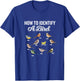 Funny Bird Watcher How to Identify a Bird Unique Birder Small T-Shirt - T-Shirt | Royal