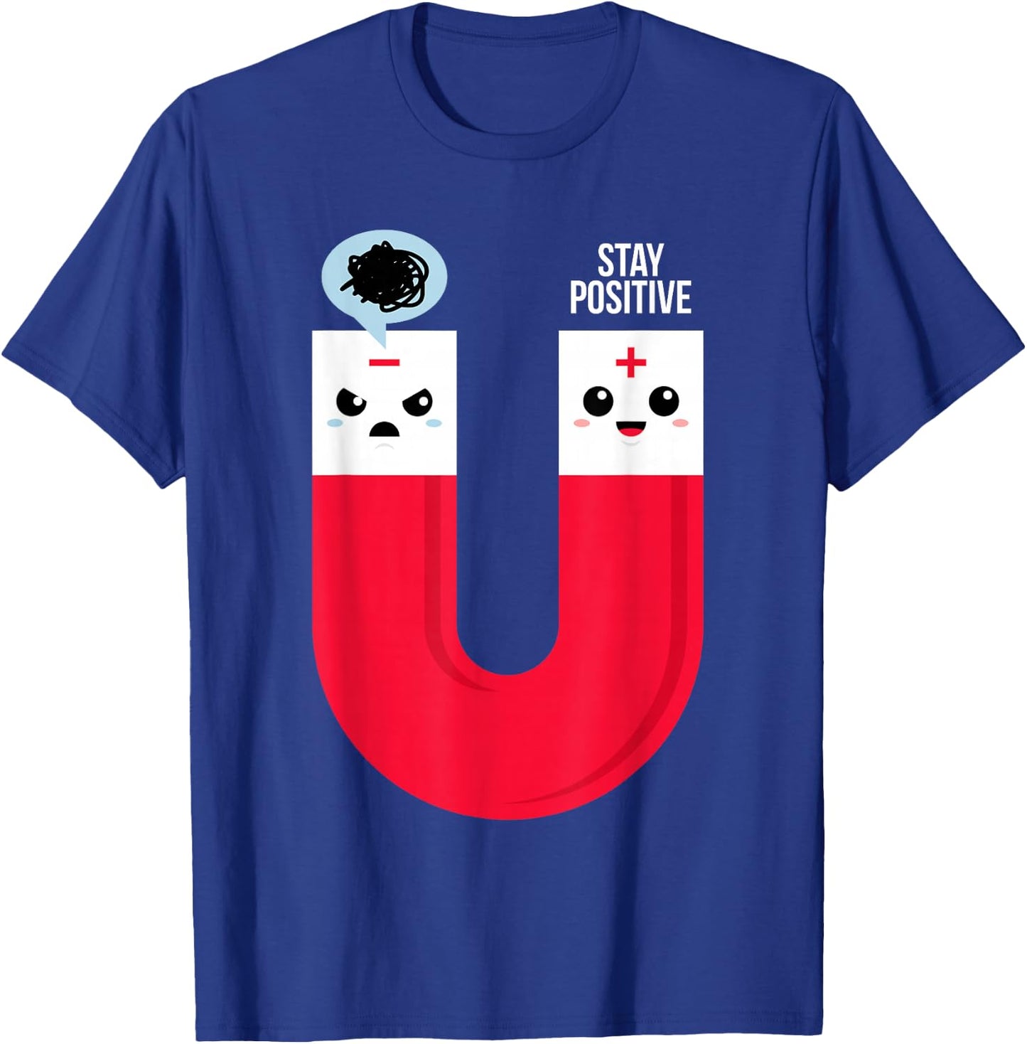 Funny Magnet Science Pun For Geeks Science Teachers T-Shirt - T-Shirt | Royal