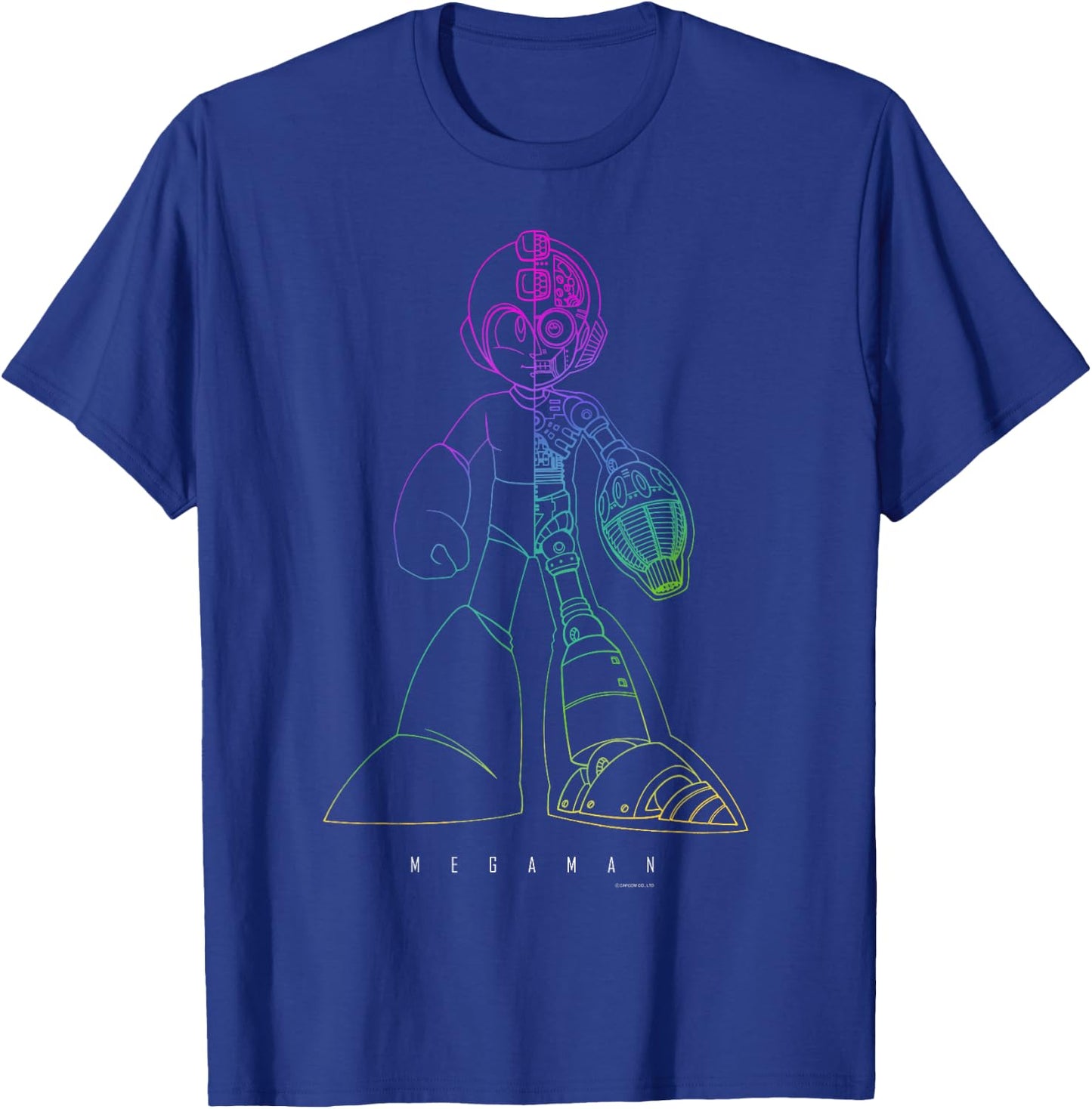 MEGAMAN Classic T-Shirt - T-Shirt | Royal