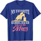 Barrel Racing Mom Horse Favorite Barrel Racer Mother's Day T-Shirt - T-Shirt | Royal