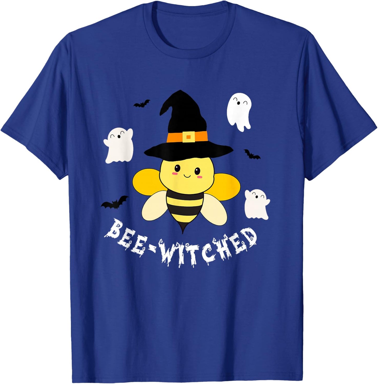 Cute beekeeper halloween costume funny bee pun bee-witched T-Shirt - T-Shirt | Royal