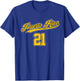 Puerto Rico Baseball 21 Santurce Boricua Baseball Fans T-Shirt - T-Shirt | Royal