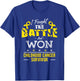 Childhood Cancer Awareness Cancer Survivor Fighter T-Shirt - T-Shirt | Royal