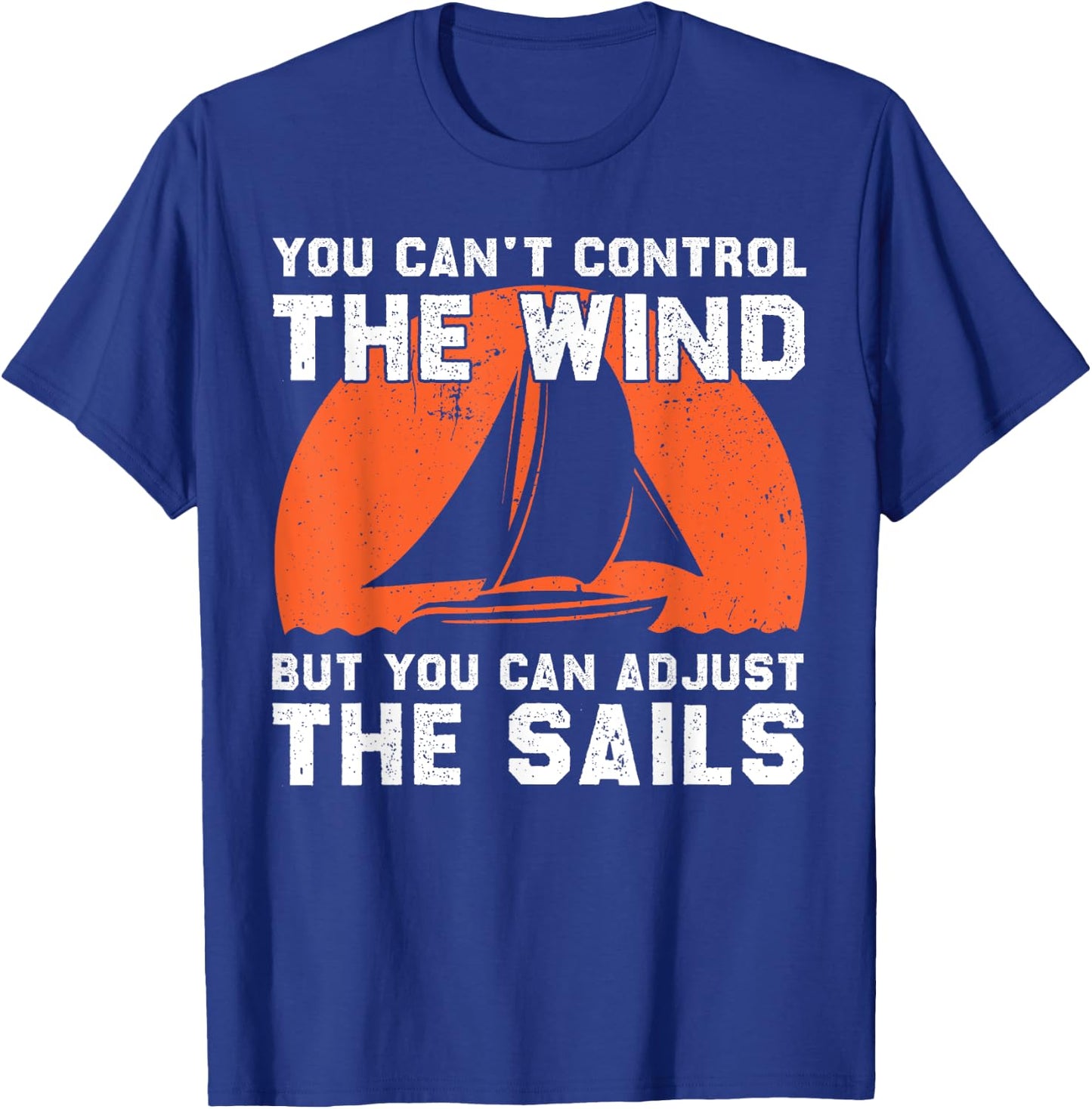 Funny Sailing Art Women Sailor Sail Boat Lovers T-Shirt - T-Shirt | Royal