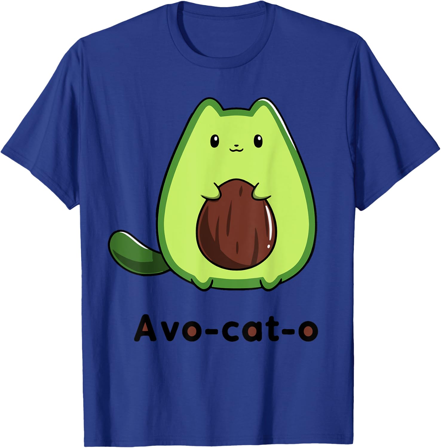 Avo-cat-o Classic Arts Avocados T-Shirt - T-Shirt | Royal