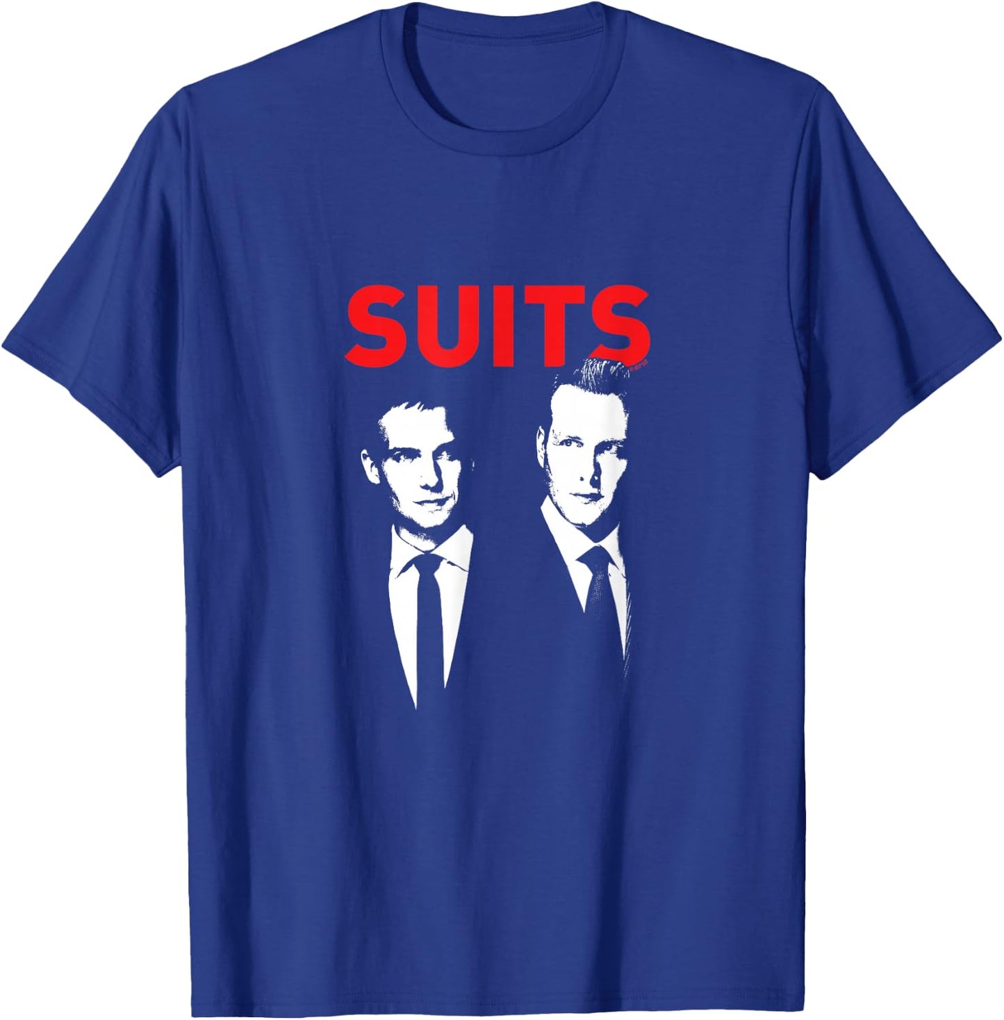 Suits Mike & Harvey - Officially Licensed T-Shirt - T-Shirt | Royal