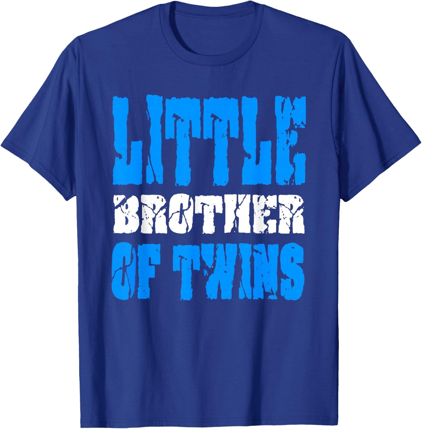 Little Brother Of Twins Gift Younger Brother T-Shirt - T-Shirt | Royal