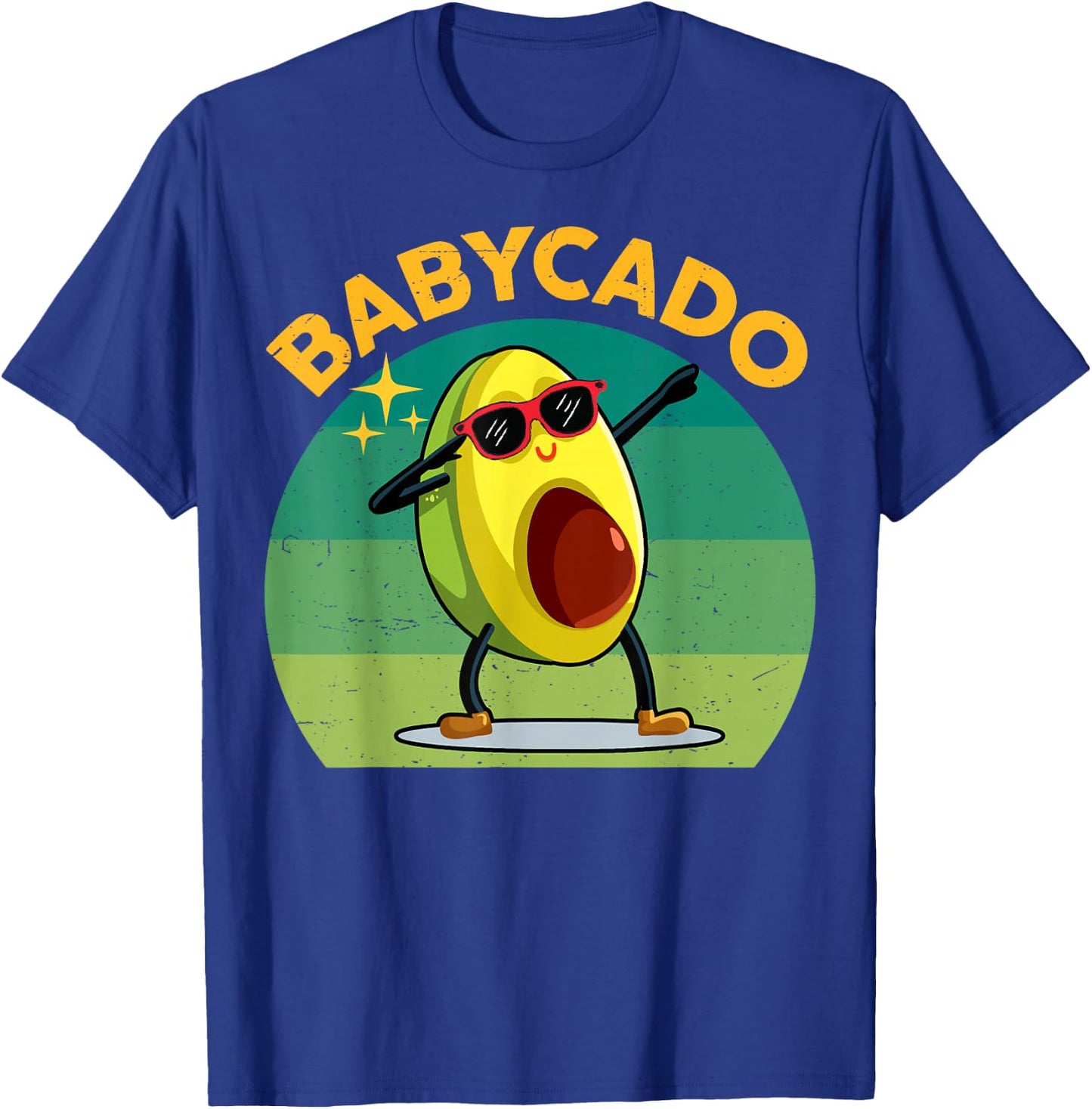 Cute Babycado Dabbing Avocado-Shirt Funny Avocado Kids Boy T-Shirt - T-Shirt | Royal