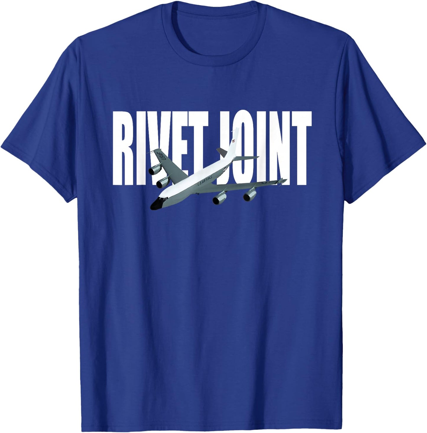 RC-135 Airplane T-Shirt - T-Shirt | Royal