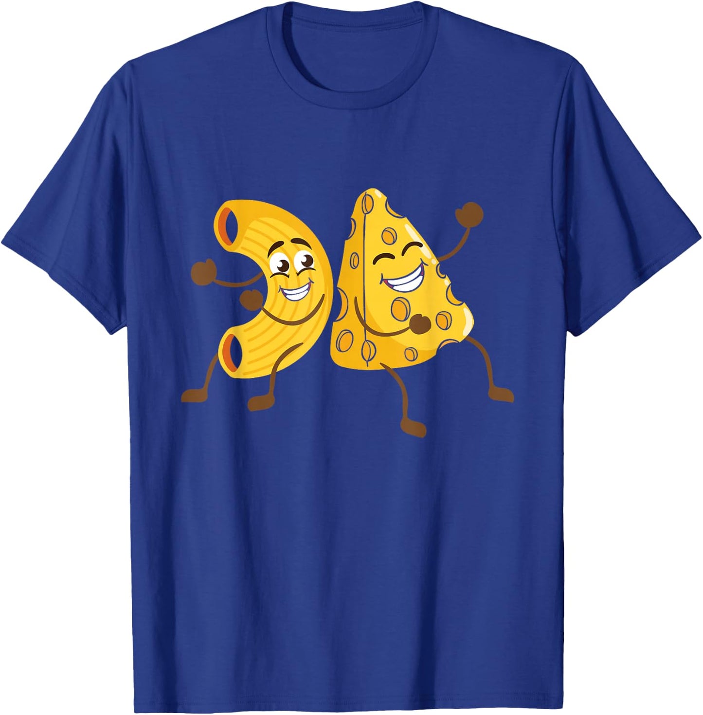 Funny Mac & Cheese - Cheesy Macaroni Restaurant Food Lover T-Shirt - T-Shirt | Royal