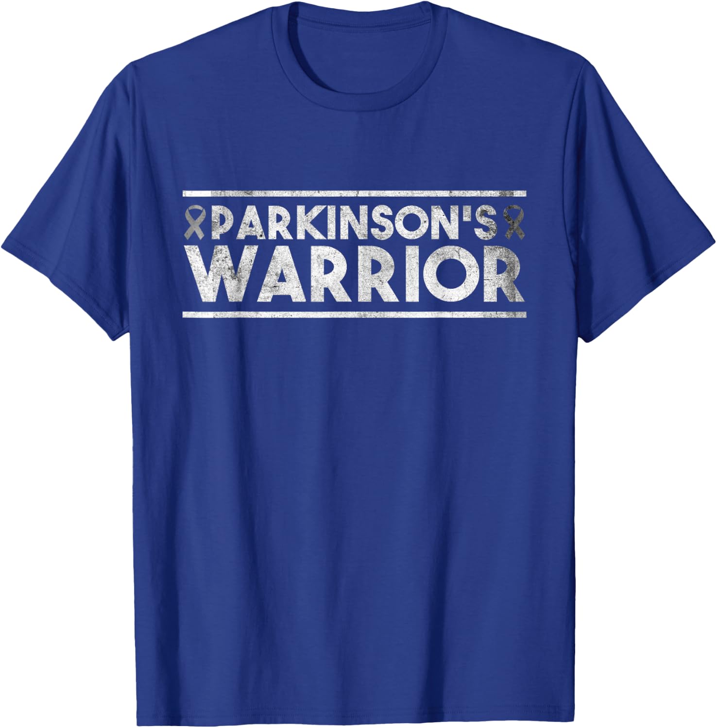 Parkinson's Warrior Parkinson's Disease Awareness Month T-Shirt - T-Shirt | Royal