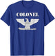 Colonel - Army Officer Rank Insignia T-Shirt - T-Shirt | Royal