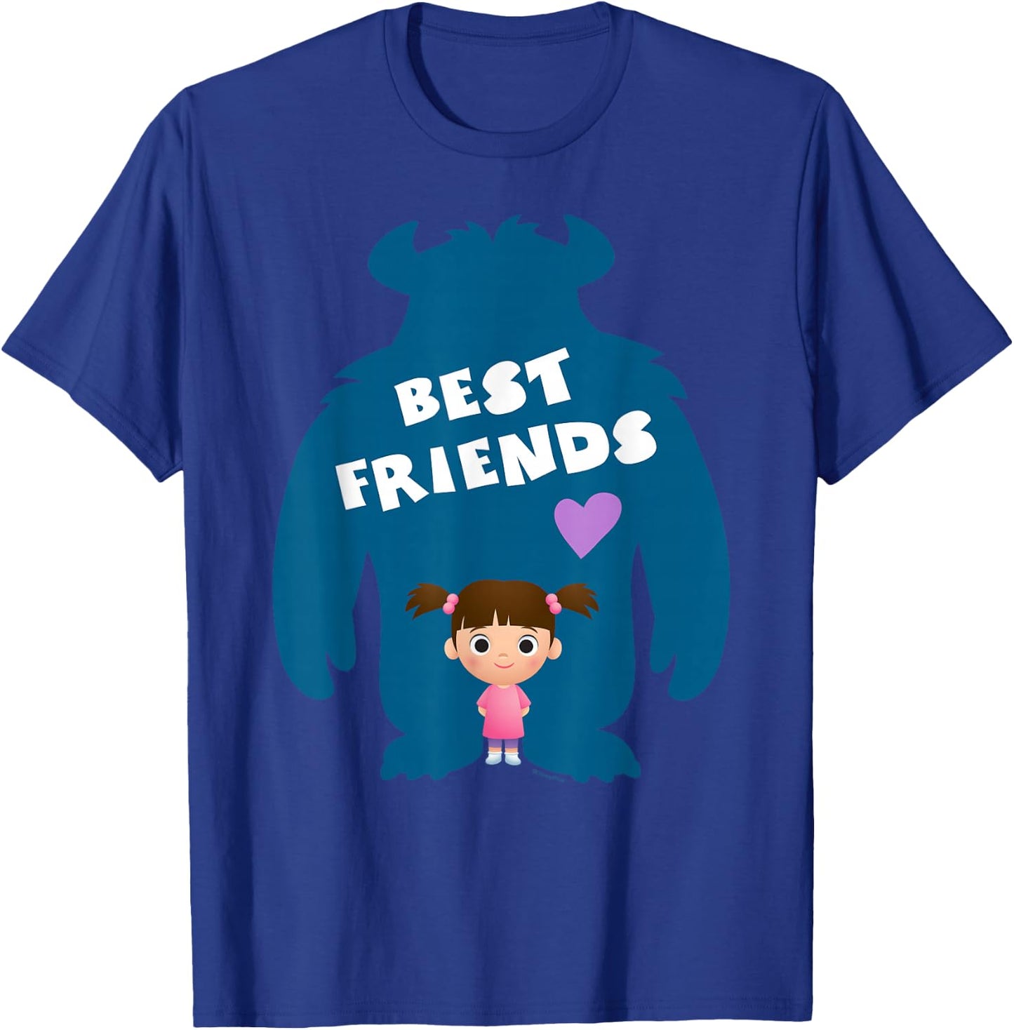 Disney and Pixar’s Monsters Inc Sulley and Boo Best Friends T-Shirt - T-Shirt | Royal