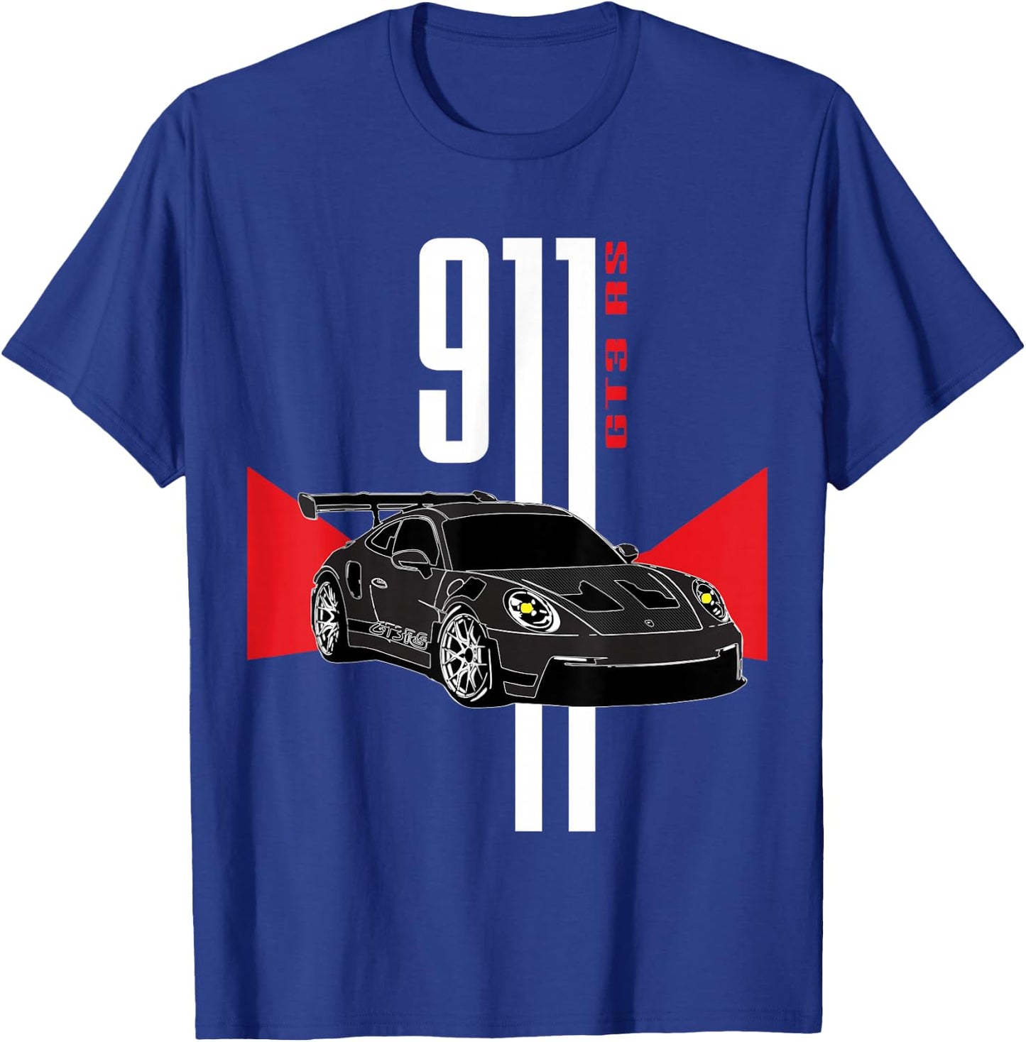 I Love Racecars Iconic 911 GT3 RS Mechanic Garage Meme Coin T-Shirt - T-Shirt | Royal