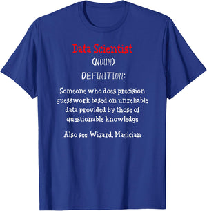 Data Analyst Nerd Data Engineer - Big Data Science T-Shirt - T-Shirt | Royal