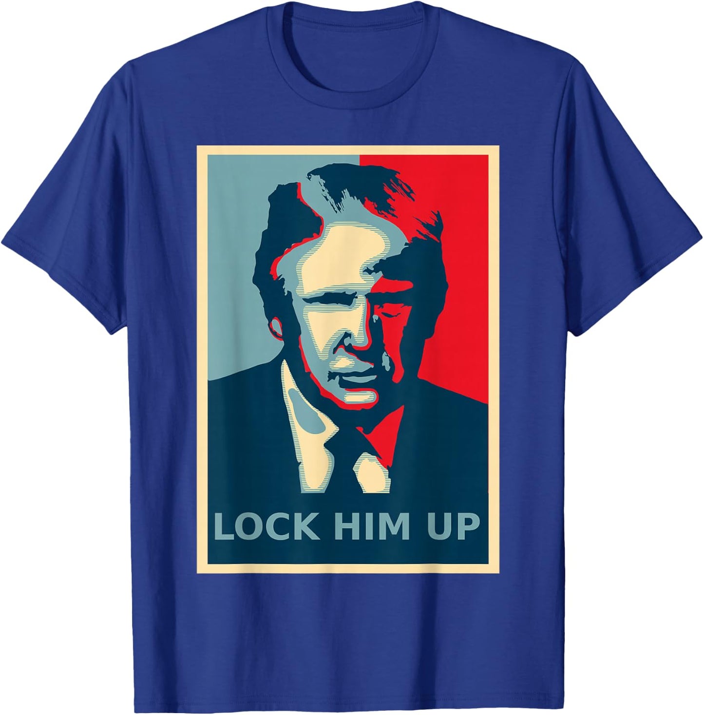 Lock Him Up Shirt Impeach Trump Traitor Anti-Trump T-Shirt - T-Shirt | Royal