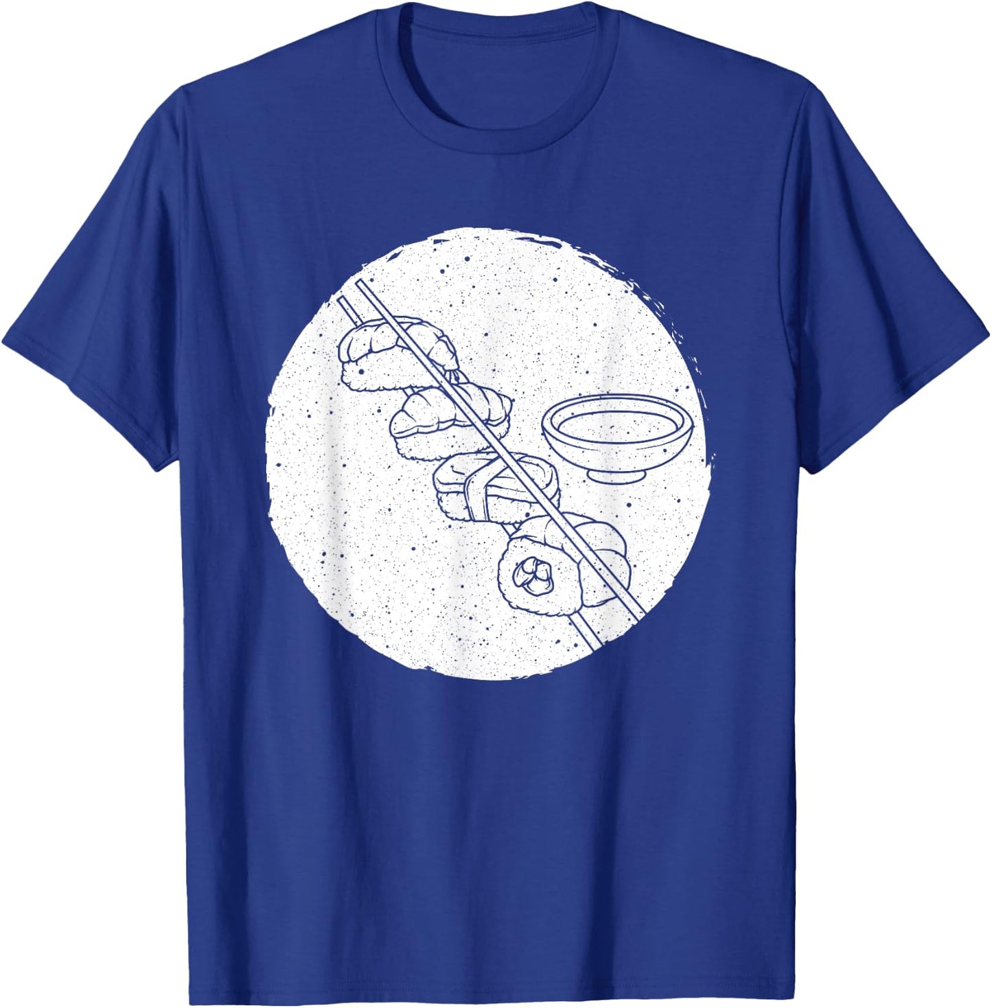 Funny Sushi Art Women Sushi Lover Japan Restaurant T-Shirt - T-Shirt | Royal
