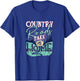Country Roads Take Me Home Southern Girls Country Life T-Shirt - T-Shirt | Royal