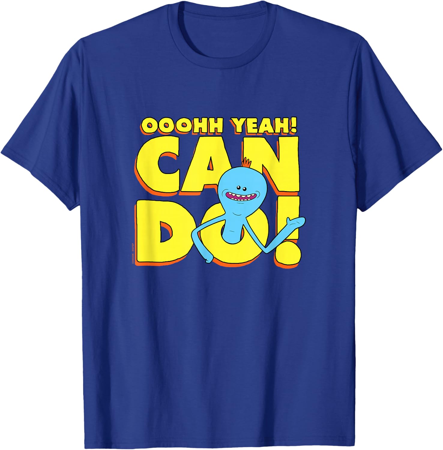Rick and Morty Can Do! Mr. Meeseeks T-Shirt - T-Shirt | Royal
