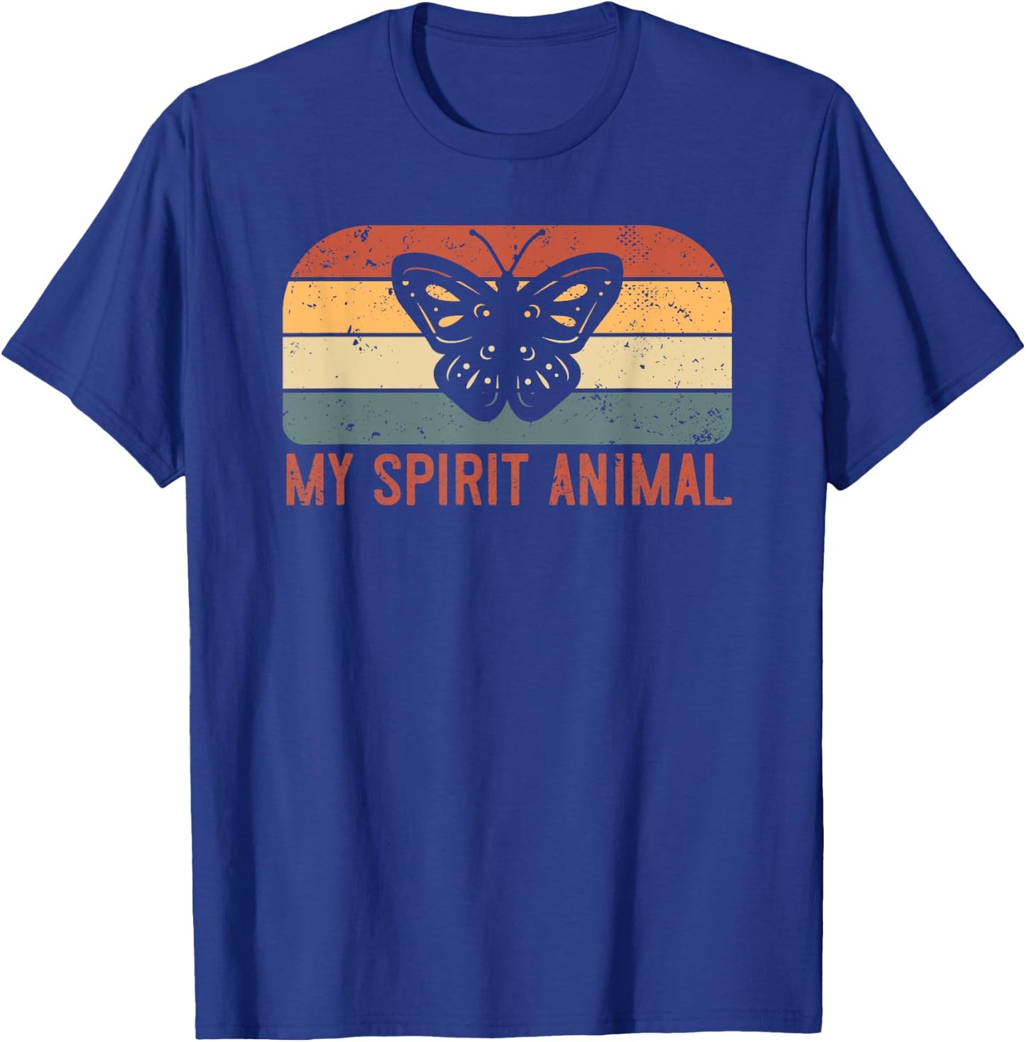 My Spirit Animal Is A Butterfly T-Shirt - T-Shirt | Royal