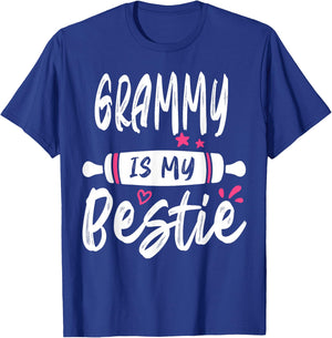 GRAMMY Is My Bestie My Favorite Family Party T-Shirt - T-Shirt | Royal