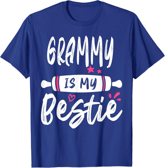 GRAMMY Is My Bestie My Favorite Family Party T-Shirt - T-Shirt | Royal