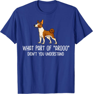 Basenji Dog Puppies Owner Lover T-Shirt - T-Shirt | Royal