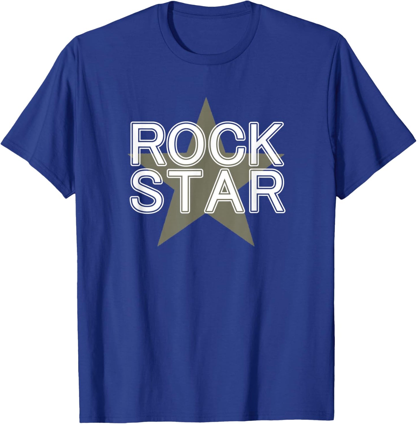 Rock Star Man Or Woman Cool And Stylish Gift T-Shirt - T-Shirt | Royal