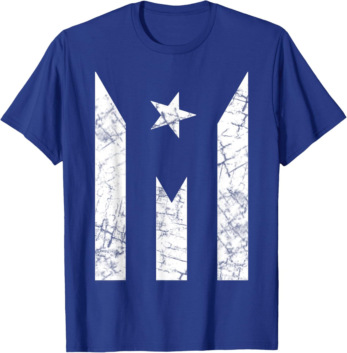 Puerto Rico Flag Shirt - Black Paro Nacional Flag T-Shirt - T-Shirt | Royal