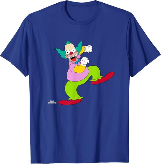 The Simpsons Krusty The Clown Dance T-Shirt - T-Shirt | Royal