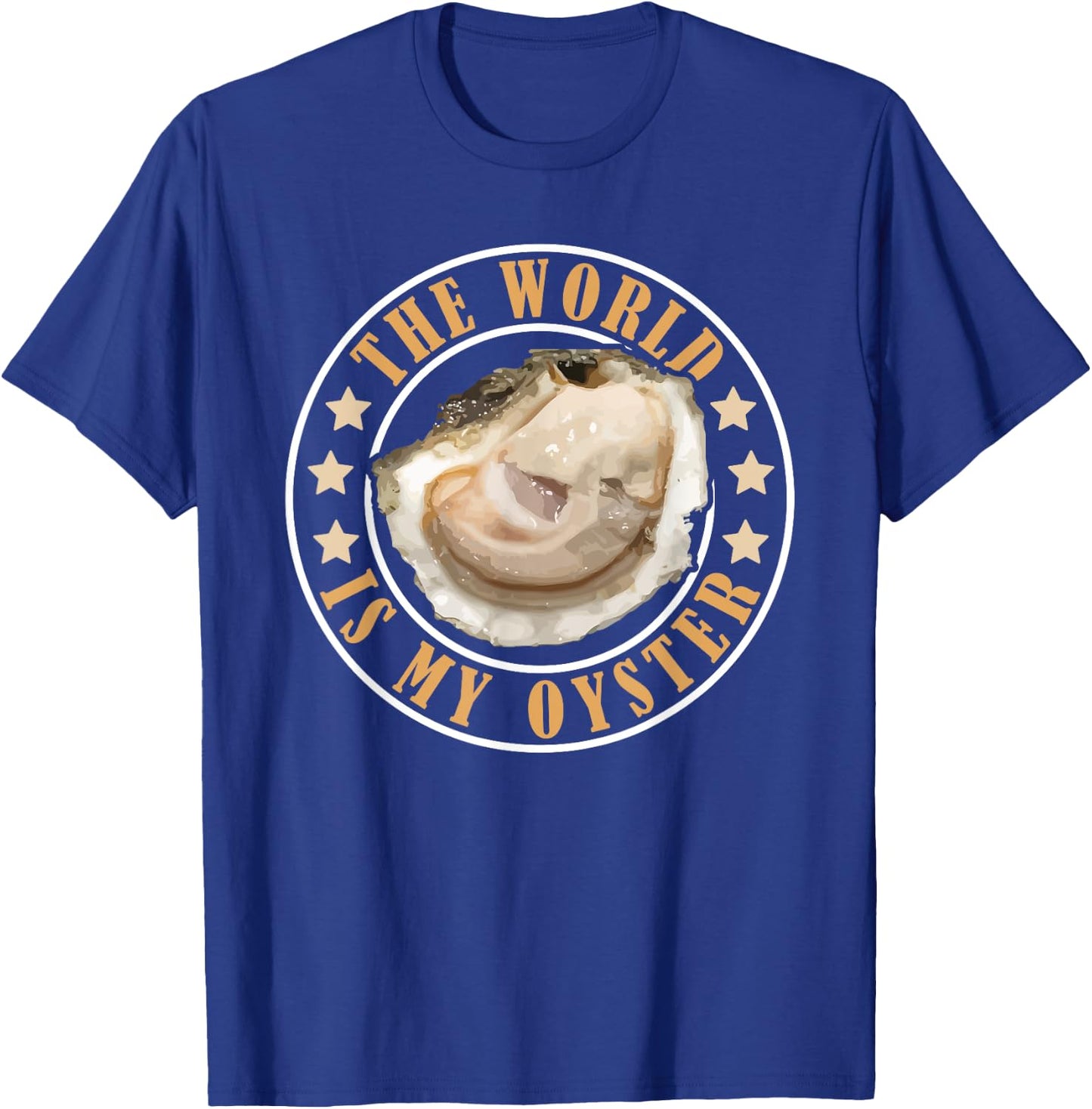 The World is My Oyster T-Shirt - T-Shirt | Royal