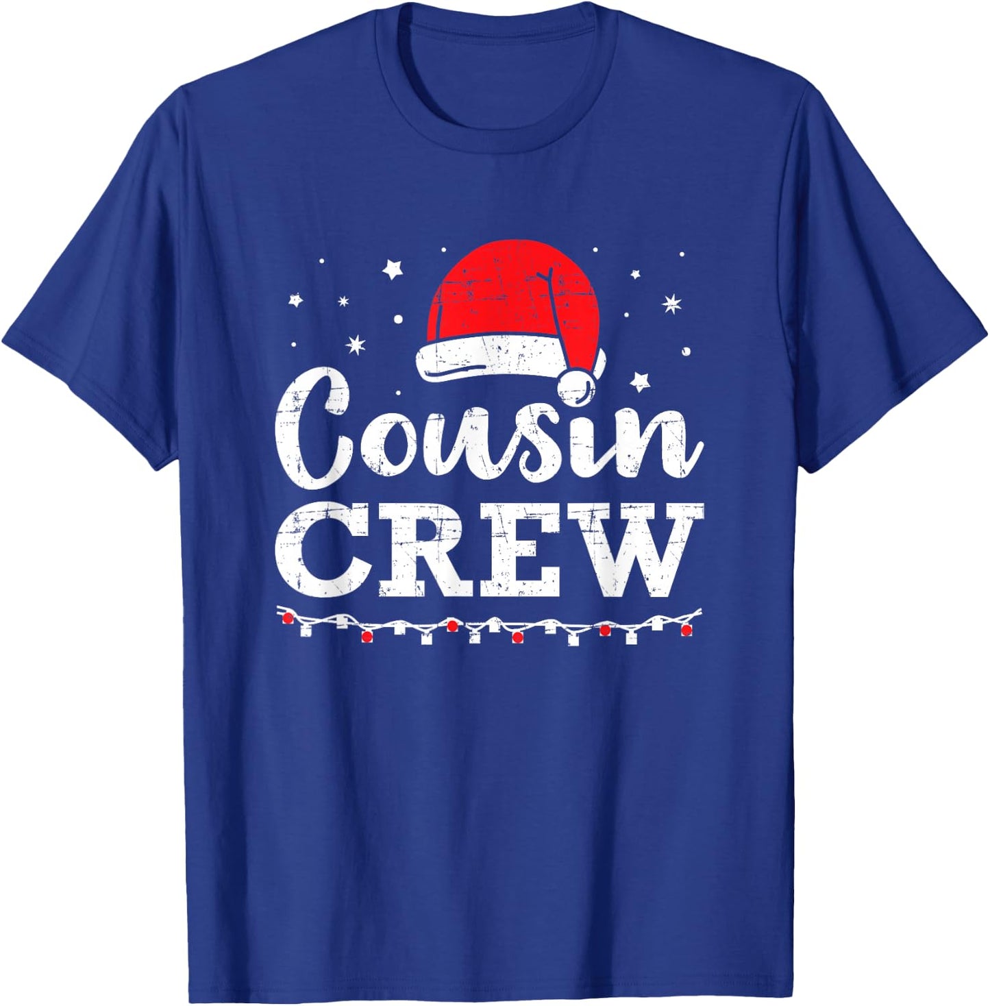Christmas Cousin Crew T-Shirt - T-Shirt | Royal