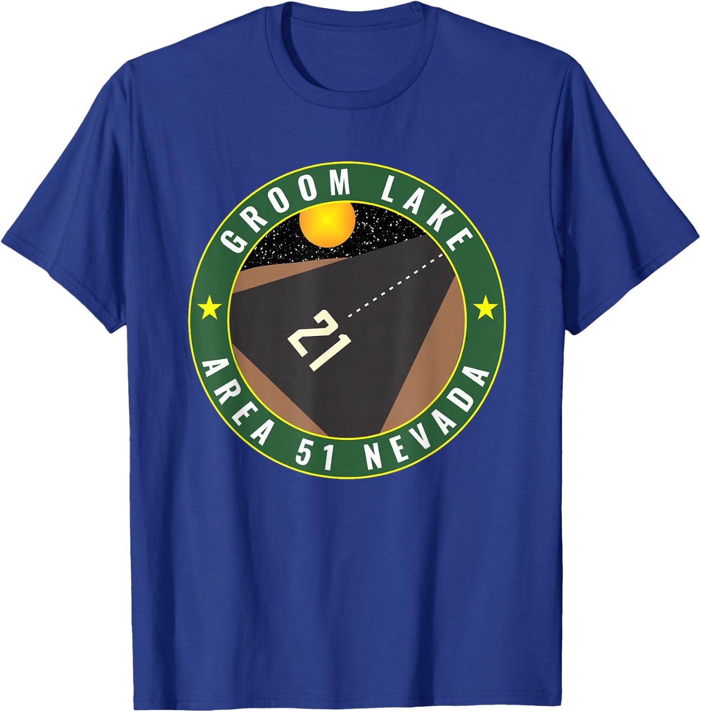 Groom Lake T-Shirt - T-Shirt | Royal