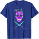 Vintage Sugar Skull Hair Stylist Funny hairstylist T-Shirt - T-Shirt | Royal